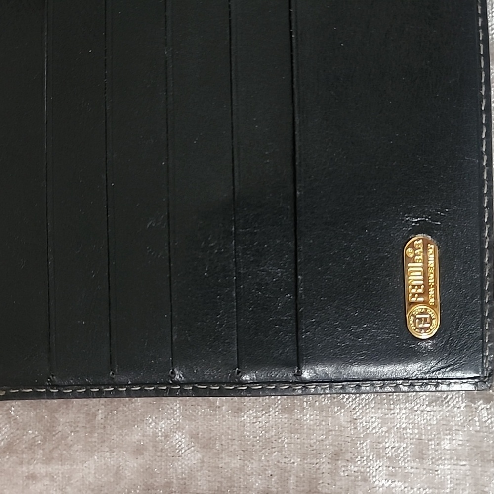 Authentic FENDI ZUCCA BIFOLD WALLET - Picture 2 of 8